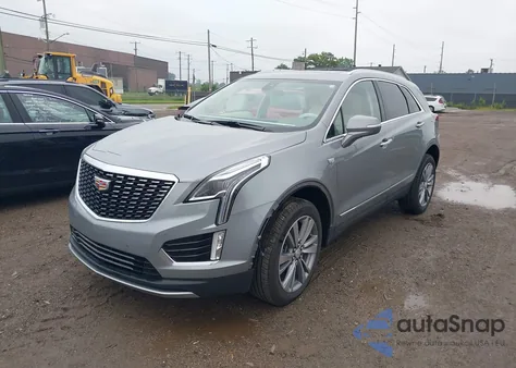 2025 Cadillac Xt5 Awd Premium Luxury из США, поврежденный, VIN 1GYKNDR45SZ100627